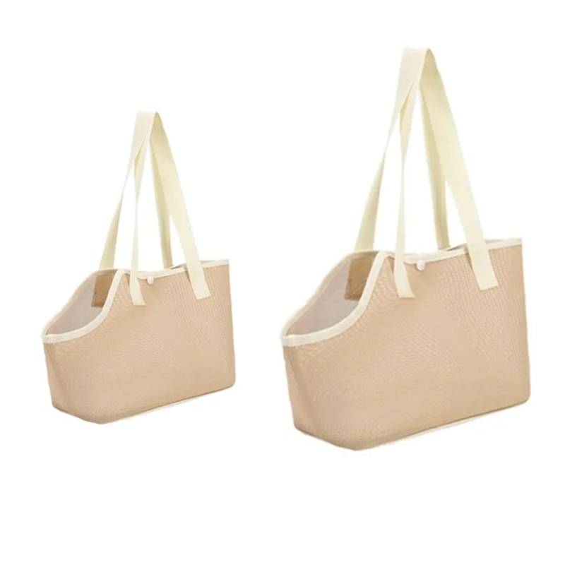 Foldable Backpack Small - 小売犬チェストキャリアポータブルペット財布スリング折りたたみ通気性ペットメッシュスリング小型犬猫ソフトサイドキャリア