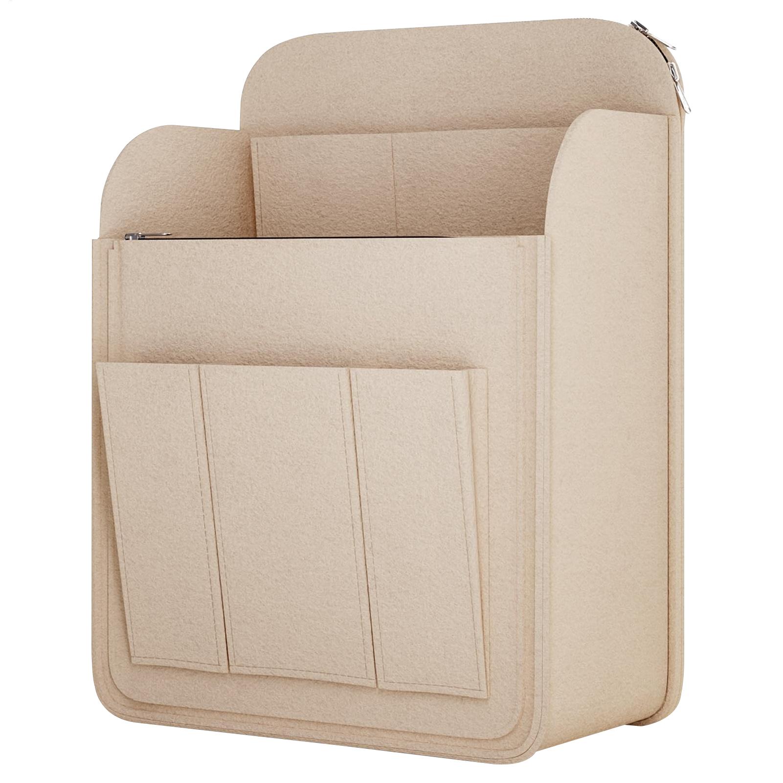 Backpack Insert Organizer - フェルト製インサートライナー パースオーガナイザーポーチ ハンドバッグ トートバッグ 内部バッグ マルチポケット