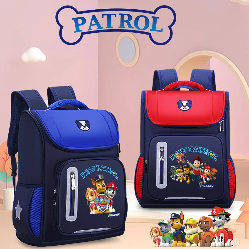 School Backpack Teen - パウパトロールスクールバッグアニメマーシャルルビー女性男性ナップサックティーンエイジャープリントバックパック学生大容量ブックバッグリュックサック