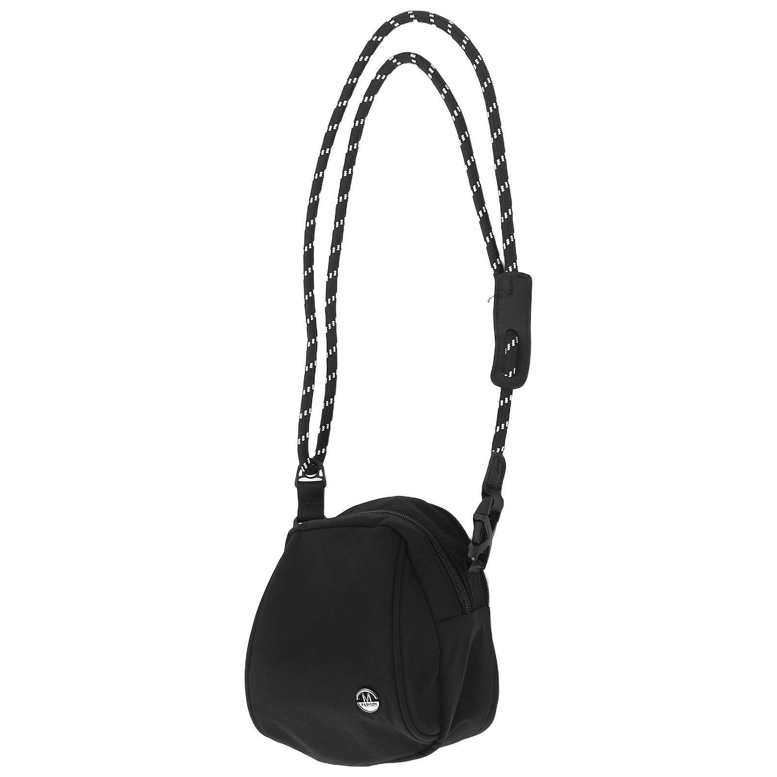 Mini Backpack Purse - 軽量ブラックシェルバッグ クロスボディショルダーポーチ ユニセックス 小型電話用財布 スタイリッシュなミニスリングバックパック 日常使いに