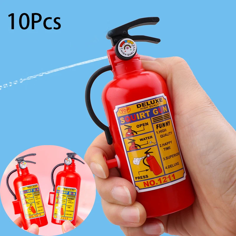 Hydration Pack Outdoor - 創造的なミニ消火器ウォーターガン、子供のための屋外の夏のおもちゃ、誕生日パーティーの記念品、ピニャータフィラー、グッディバッグ、10個