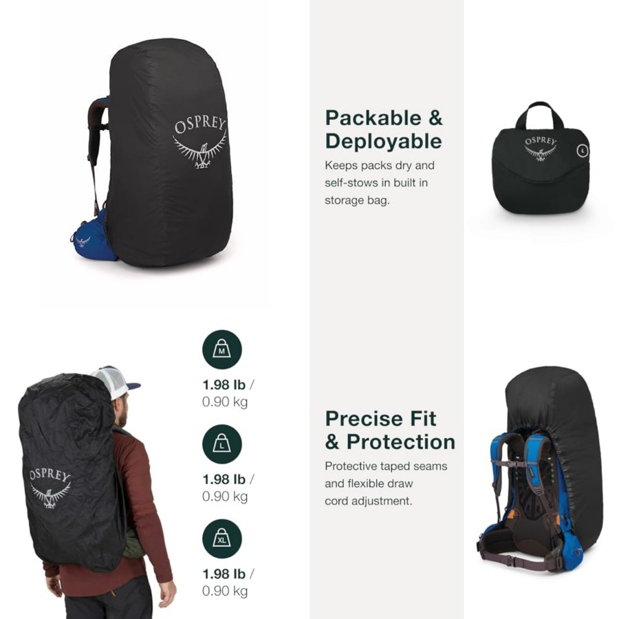 Rain Cover Backpack - 超軽量バックパック用レインカバー