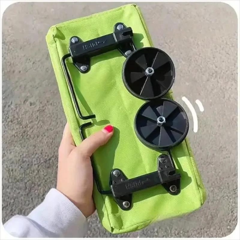 折りたたみ式ポータブルショッピングカート、ホイール付き軽量バ - Foldable Backpack Small のレビューと価格