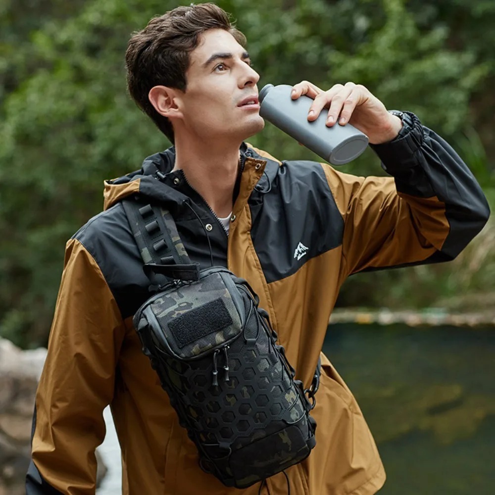 2026年新型 アウトドアポートバッグパック タクティカルバ - Sling Backpack Shoulder のレビューと価格