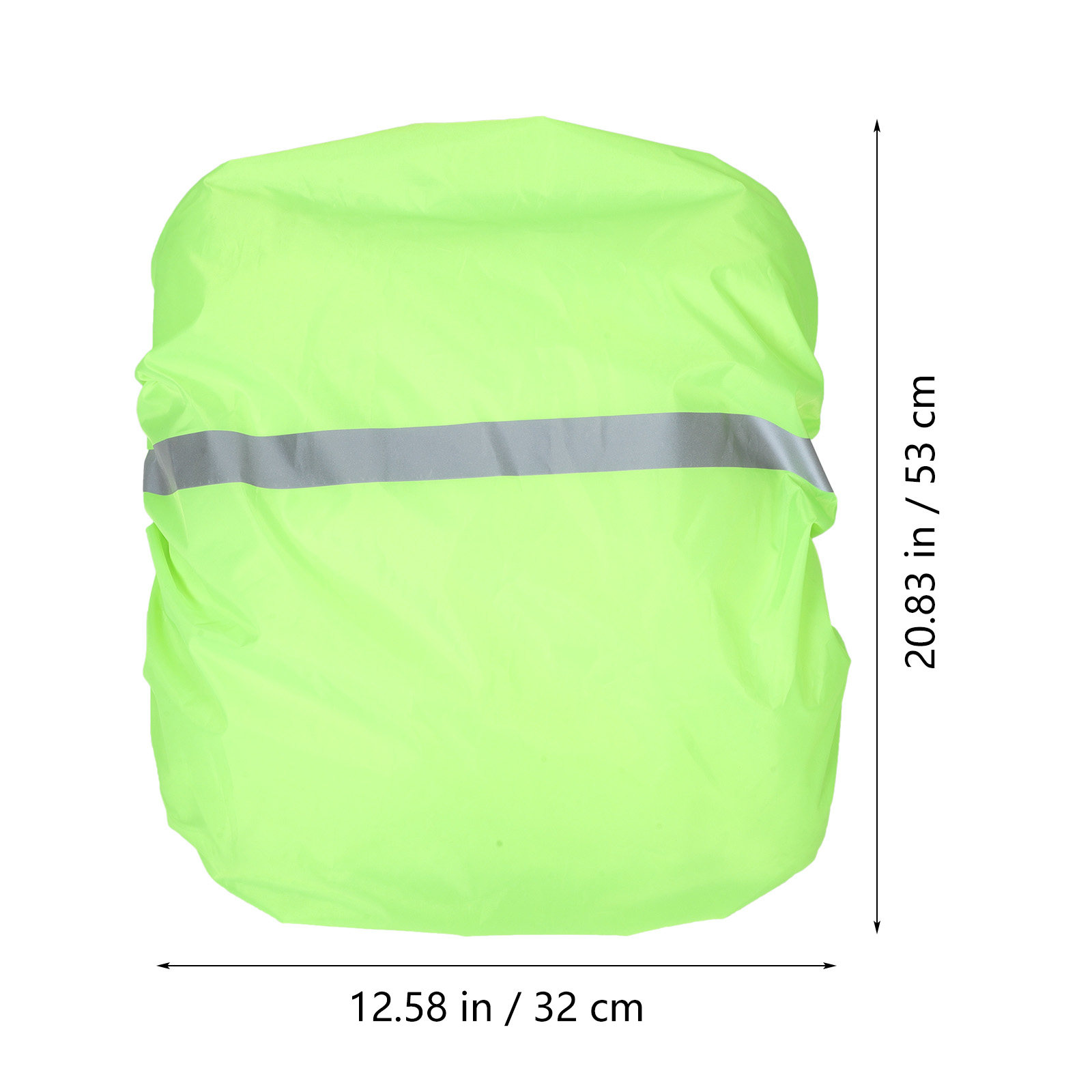 高視認性バックパックレインカバーライトグリーン反射ストリップ - Rain Cover Backpack のレビューと価格