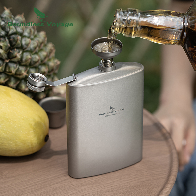 Boundless Voyage 250ml チタン製ヒップ - Mini Backpack Purse のレビューと価格
