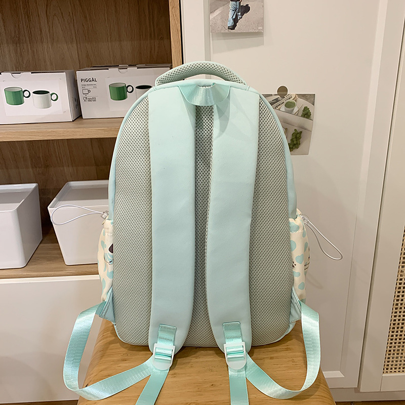 甘いカレッジスタイルのスプライスバックパック十代の女の子のた - School Backpack Teen のレビューと価格