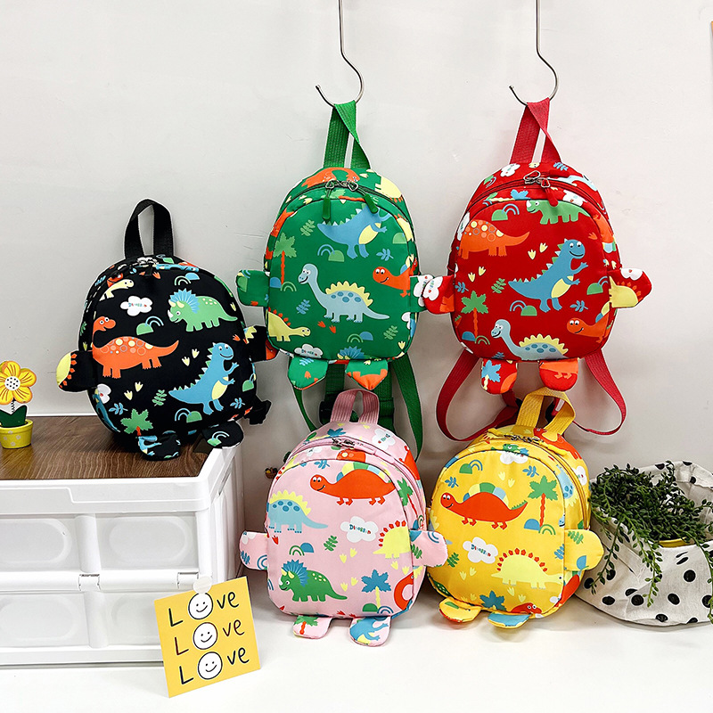 幼稚園の子供のためのバックパック,恐竜の漫画が付いたトラベル - Travel Backpack Anti Theft のレビューと価格