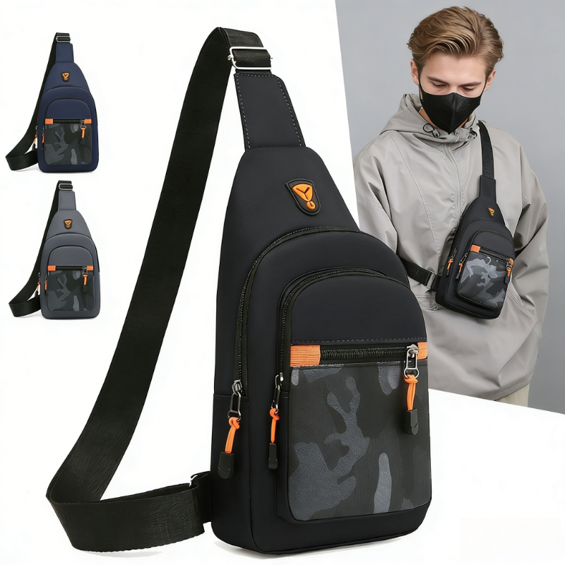 防水盗難防止チェストバッグ男性用耐久性のあるオックスフォード - Hydration Pack Outdoor のレビューと価格