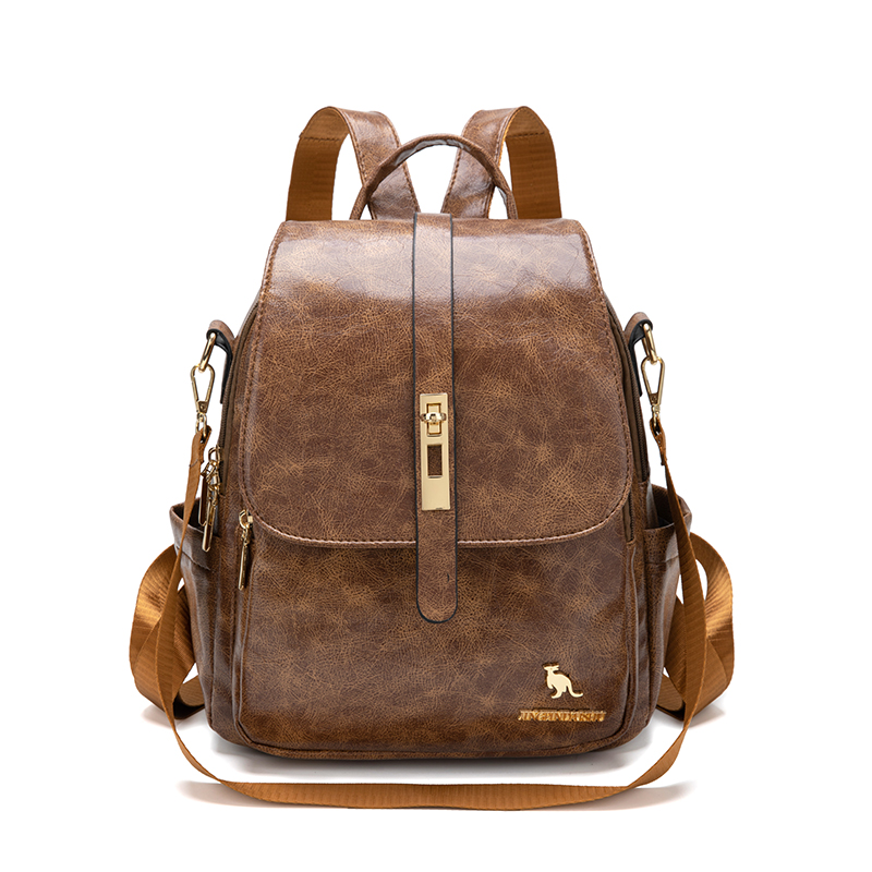 女性のための柔らかい革のバックパック,10代の女の子のための - Leather Backpack Vintage のレビューと価格