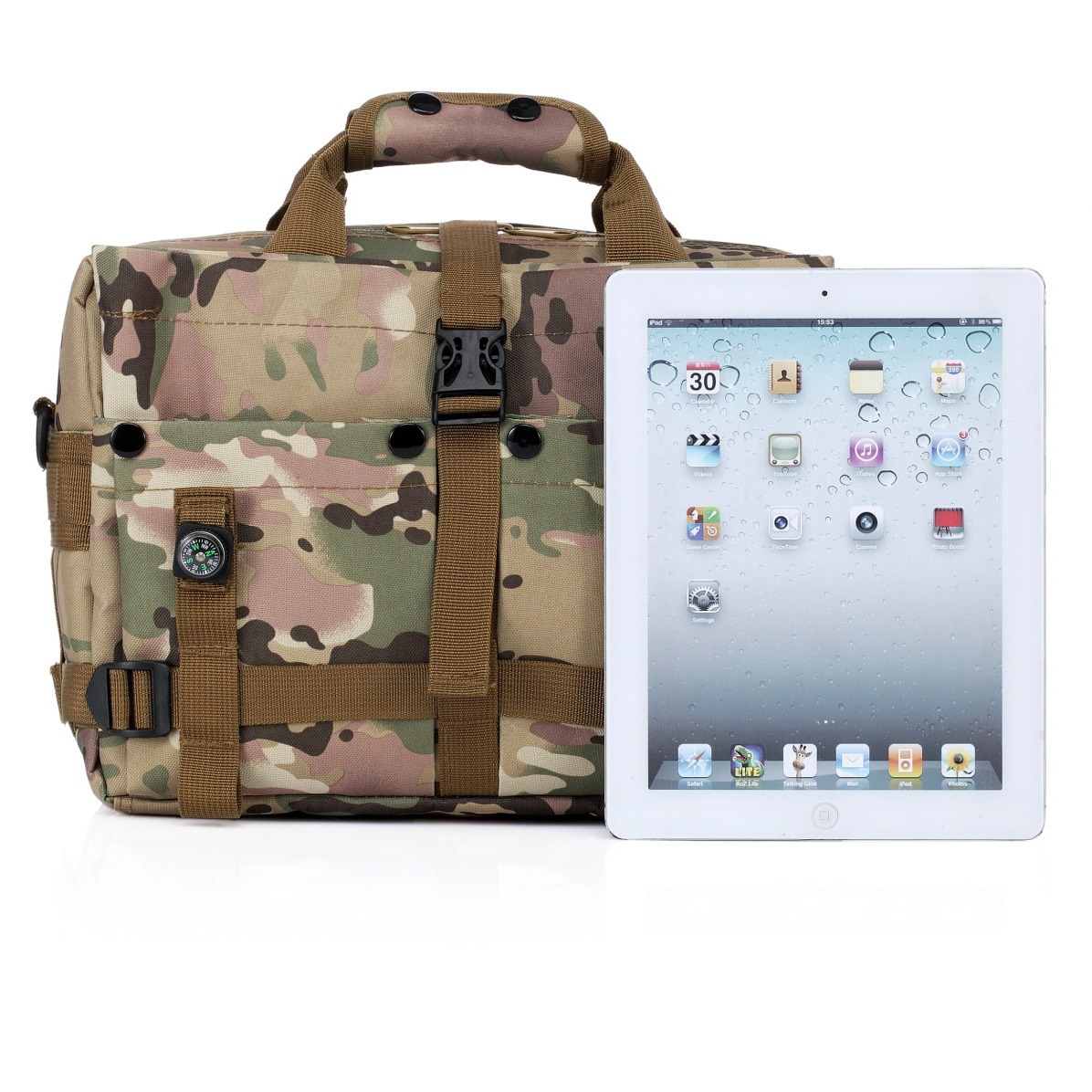 軍事バックパック戦術モールオックスフォードメッセンジャーショ - Urban Backpack Tactical のレビューと価格