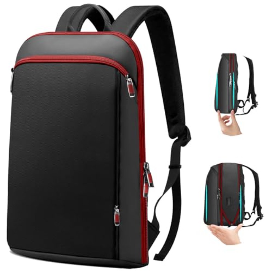 スリムで拡張可能な 15 15.6 16 インチのラップトッ - Laptop Backpack 15.6 のレビューと価格