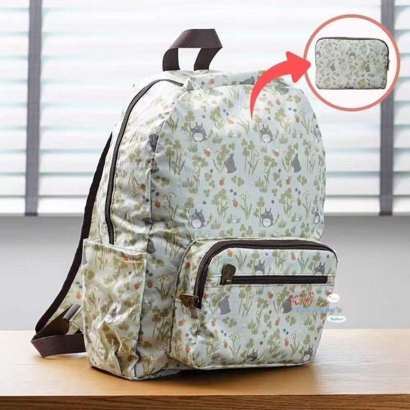 となりのトトロ 新鮮な折りたたみ式収納バックパック 軽量ポー - Foldable Backpack Small のレビューと価格