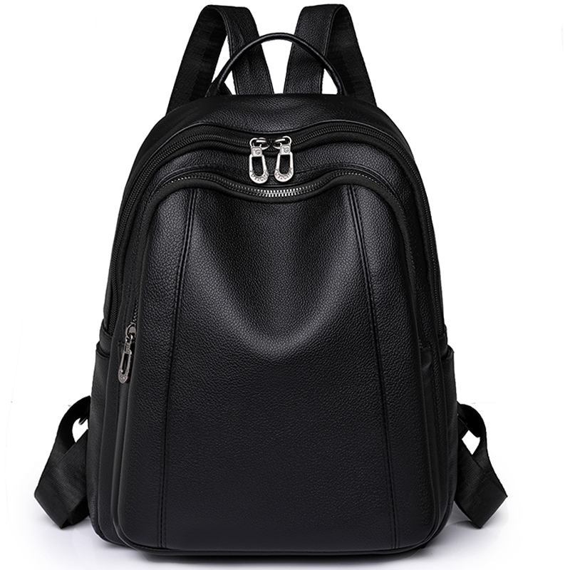 高品質の革のバックパック女性の大容量バックパック財布女性ヴィ - Mini Backpack Purse のレビューと価格