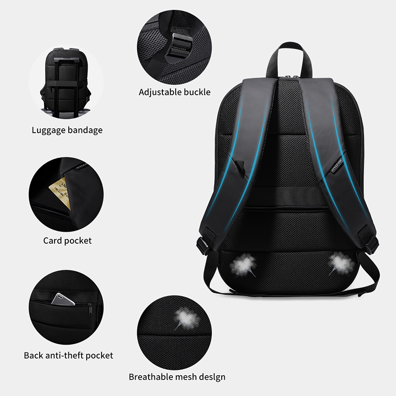 英雄騎士 超薄型ビジネスメンズラップトップバックパック 15 - Laptop Backpack 15.6 のレビューと価格