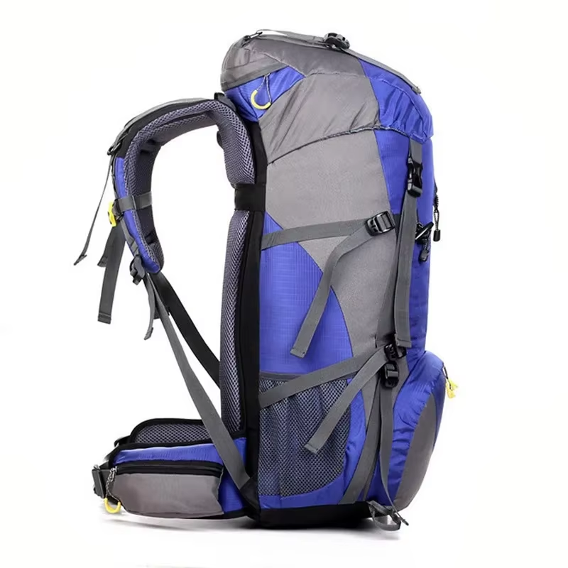 50L防水アウトドアスポーツハイキングキャンプ旅行バックパッ - Rain Cover Backpack のレビューと価格