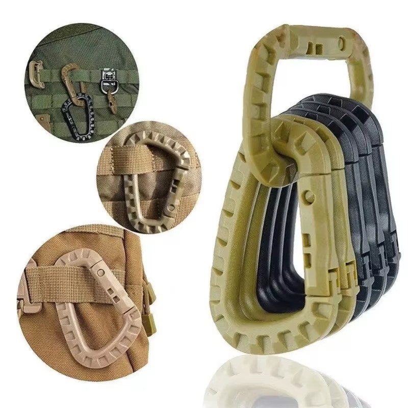 1-10 個軍事戦術カラビナクリップアクセサリー D リング - Urban Backpack Tactical のレビューと価格