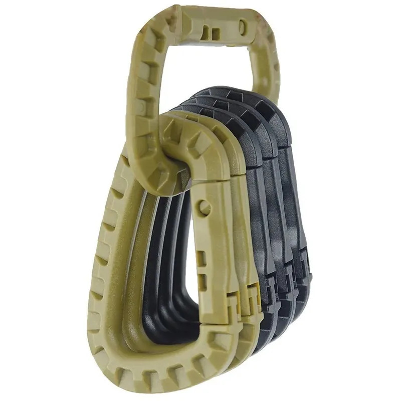 1-10 個軍事戦術カラビナクリップアクセサリー D リング - Urban Backpack Tactical のレビューと価格