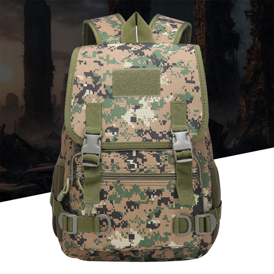 学校用ミリタリートレーニングバックパック、本物のカモフラージ - Rucksack Military Style のレビューと価格