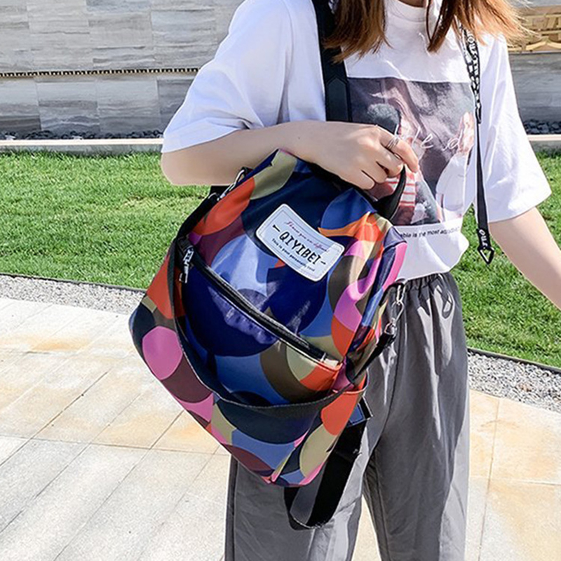 女性用防水オックスフォードバックパック,大容量,盗難防止,旅 - Travel Backpack Anti Theft のレビューと価格