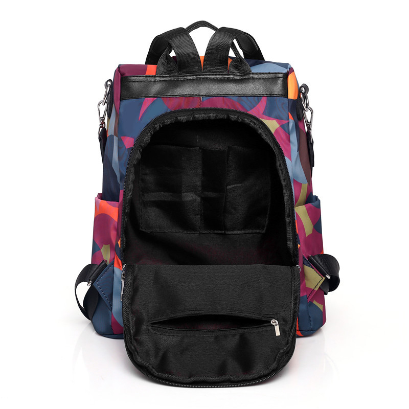 女性用防水オックスフォードバックパック,大容量,盗難防止,旅 - Travel Backpack Anti Theft のレビューと価格